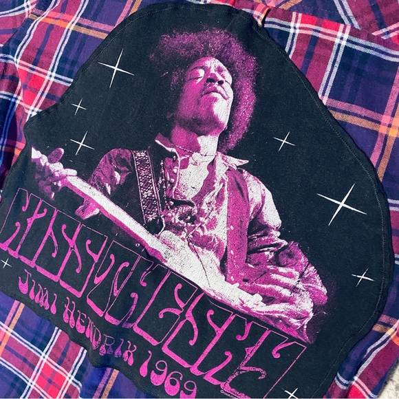 Jimi Hendrix Button Down Shirt - Picture 2 of 4